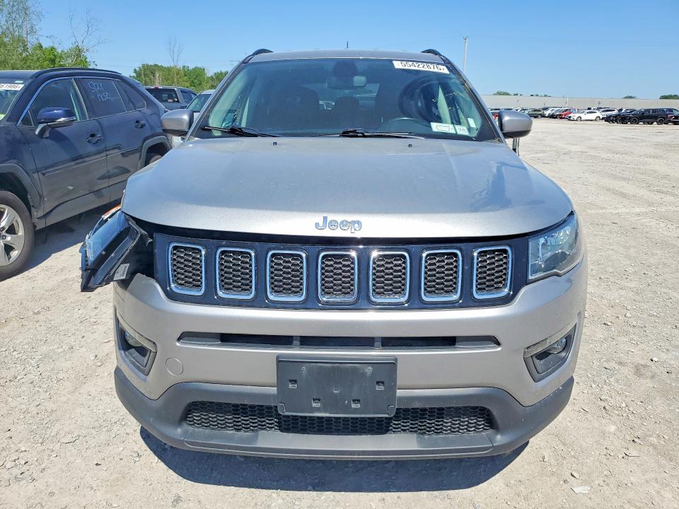 55422876 :رقم المزاد ، 3C4NJDBB1LT138257 vin ، 2020 Jeep Compass مزاد بيع