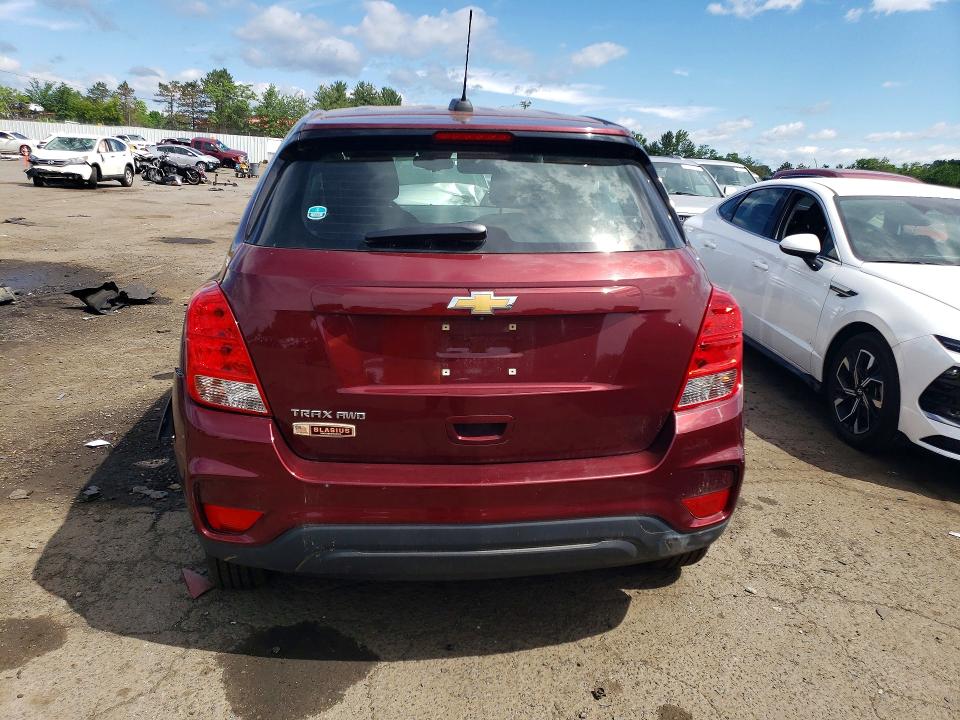 2017 Chevrolet Trax მანქანა იყიდება აუქციონზე, vin: 3GNCJNSB8HL186141, აუქციონის ნომერი: 56721646