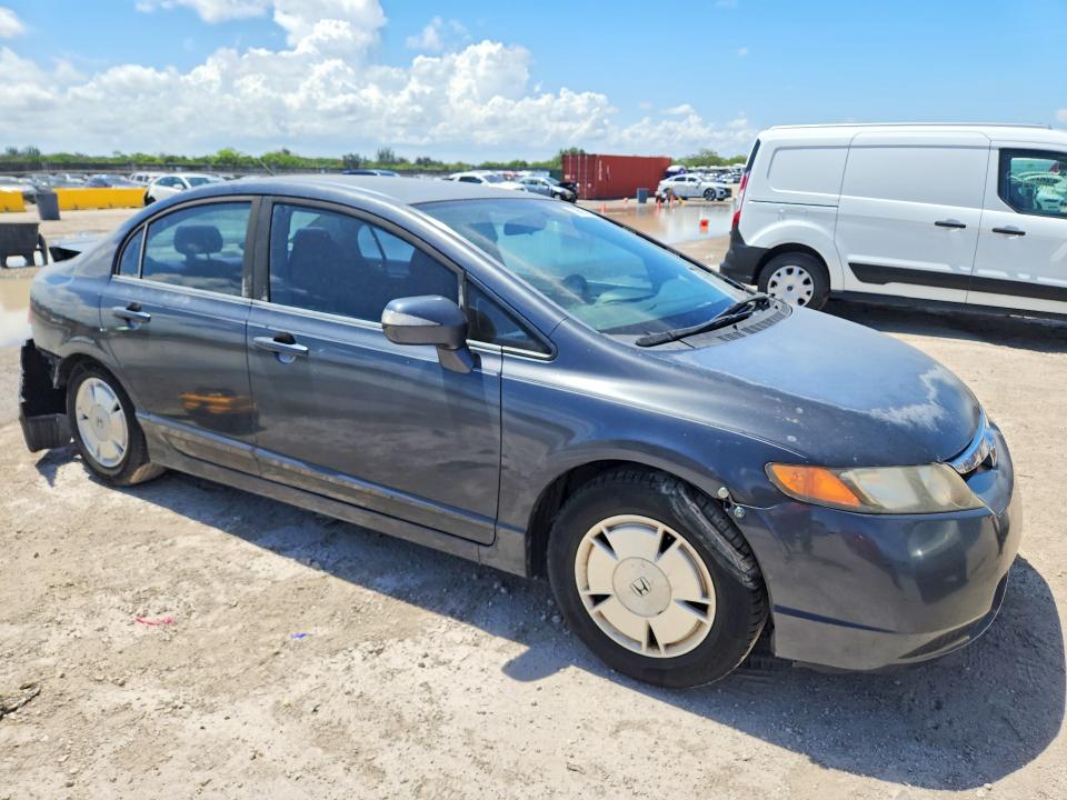 Aukcja sprzedaży 2008 Honda Civic Hybrid, vin: JHMFA36218S004834, numer aukcji: 59097166