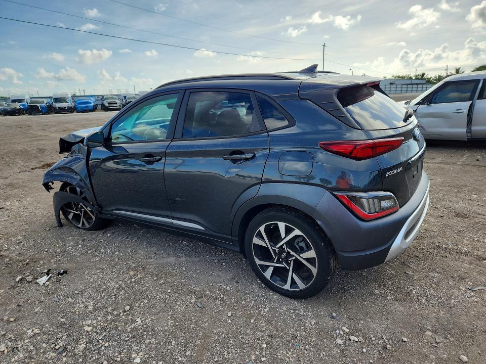 2022 Hyundai Kona მანქანა იყიდება აუქციონზე, vin: KM8K53A37NU869081, აუქციონის ნომერი: 56526866