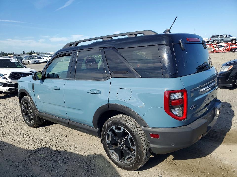 2022 Ford Bronco Sport მანქანა იყიდება აუქციონზე, vin: 3FMCR9C68NRD11363, აუქციონის ნომერი: 55808036