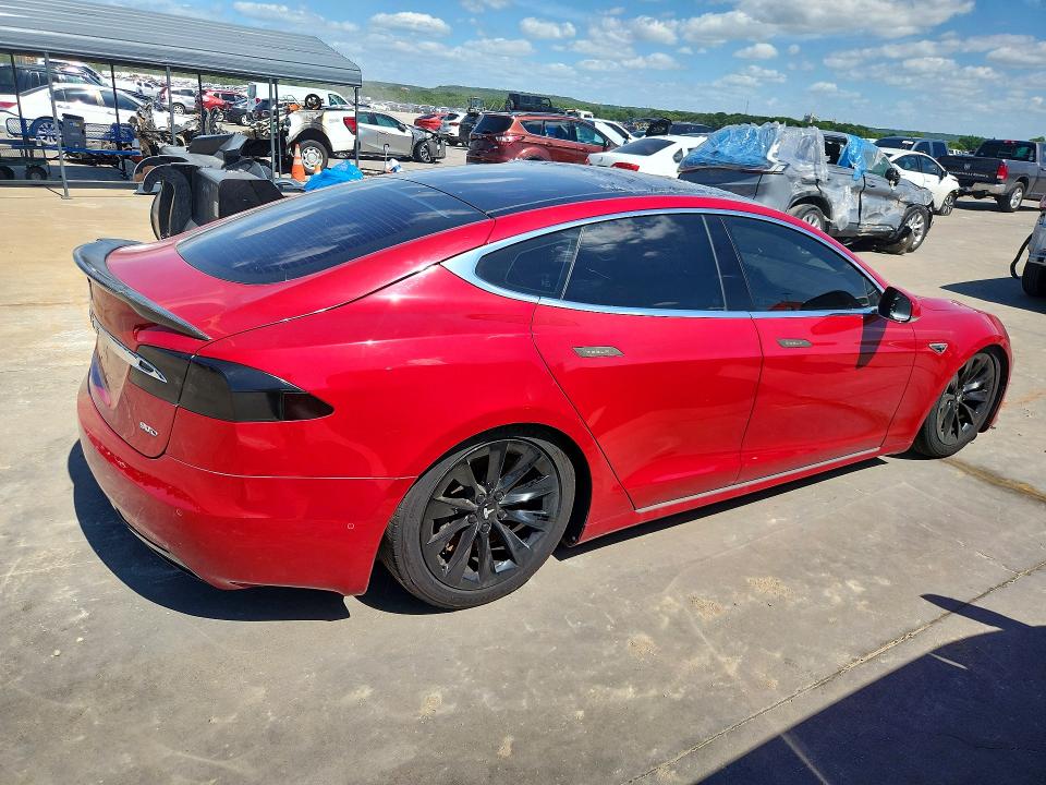 2016 Tesla Model S მანქანა იყიდება აუქციონზე, vin: 5YJSA1E25GF156830, აუქციონის ნომერი: 55491006