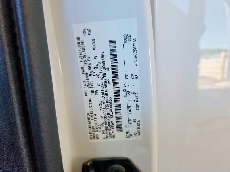 Aukcja sprzedaży 2020 Ford F150, vin: 1FTEW1E58LKD09335, numer aukcji: 58410296