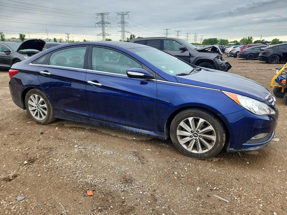 2014 Hyundai Sonata მანქანა იყიდება აუქციონზე, vin: 5NPEC4AC3EH817809, აუქციონის ნომერი: 55273806