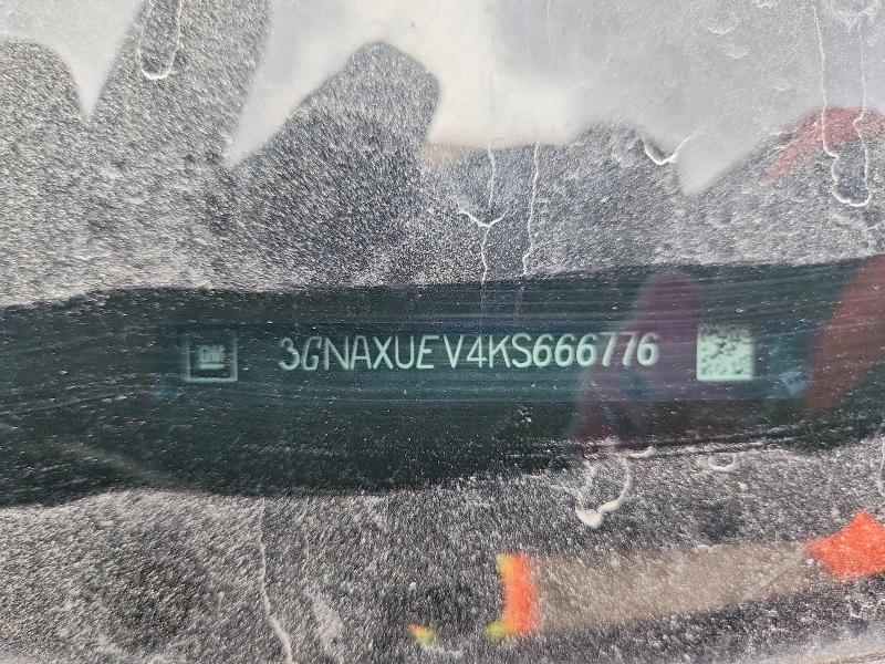 2019 Chevrolet Equinox მანქანა იყიდება აუქციონზე, vin: 3GNAXUEV4KS666776, აუქციონის ნომერი: 58074856
