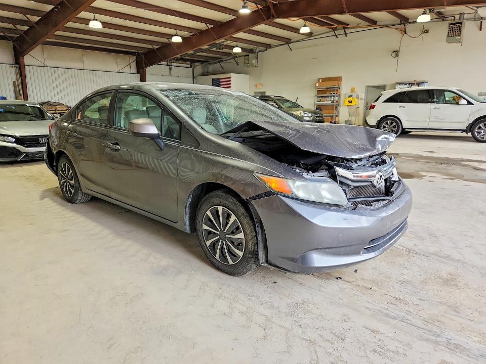 Продаж на аукціоні авто 2012 Honda Civic, vin: 19XFB2F59CE358227, номер лоту: 58081536