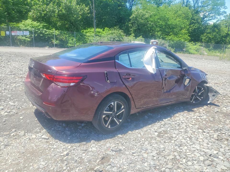 58651586 :رقم المزاد ، 3N1AB8CV3RY345209 vin ، 2024 Nissan Sentra مزاد بيع
