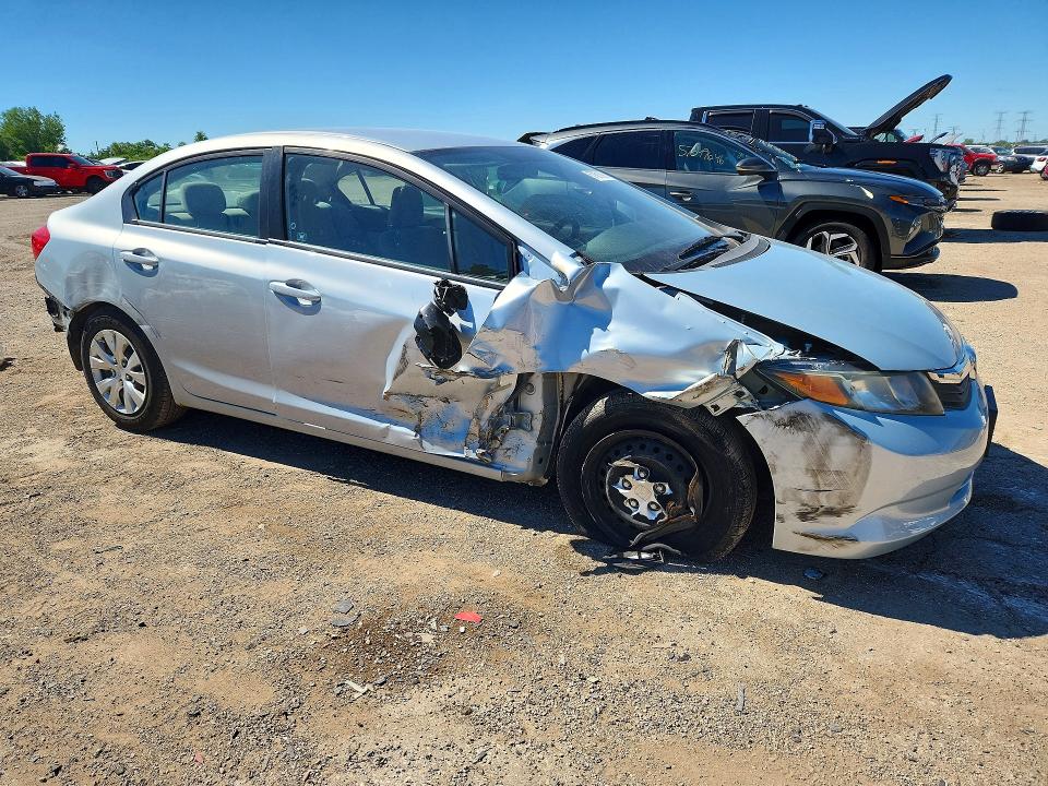 Продажа на аукционе авто 2012 Honda Civic, vin: 19XFB2F57CE035178, номер лота: 57881666