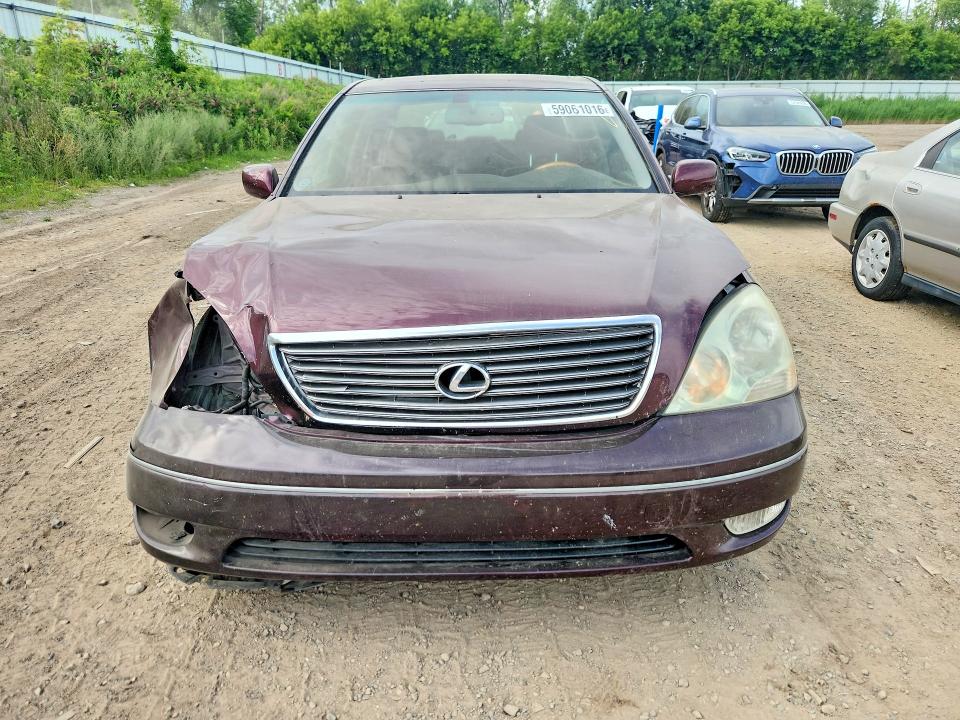 59061016 :رقم المزاد ، JTHBN30F810019556 vin ، 2001 Lexus Ls مزاد بيع