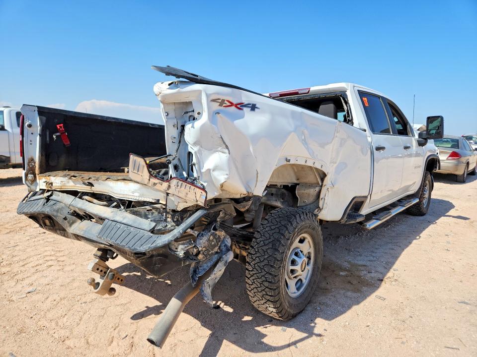 56110036 :رقم المزاد ، 1GC1YLE73RF460350 vin ، 2024 Chevrolet Silverado مزاد بيع