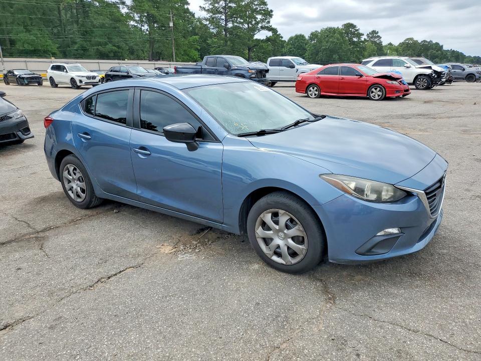 55072206 :رقم المزاد ، JM1BM1T78F1247412 vin ، 2015 Mazda 3 مزاد بيع