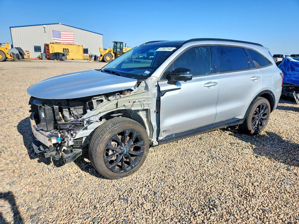 57553146 :رقم المزاد ، 5XYRK4LFXNG091904 vin ، 2022 Kia Sorento مزاد بيع