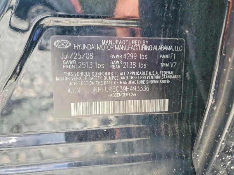 Aukcja sprzedaży 2009 Hyundai Sonata, vin: 5NPEU46C39H493336, numer aukcji: 55041196