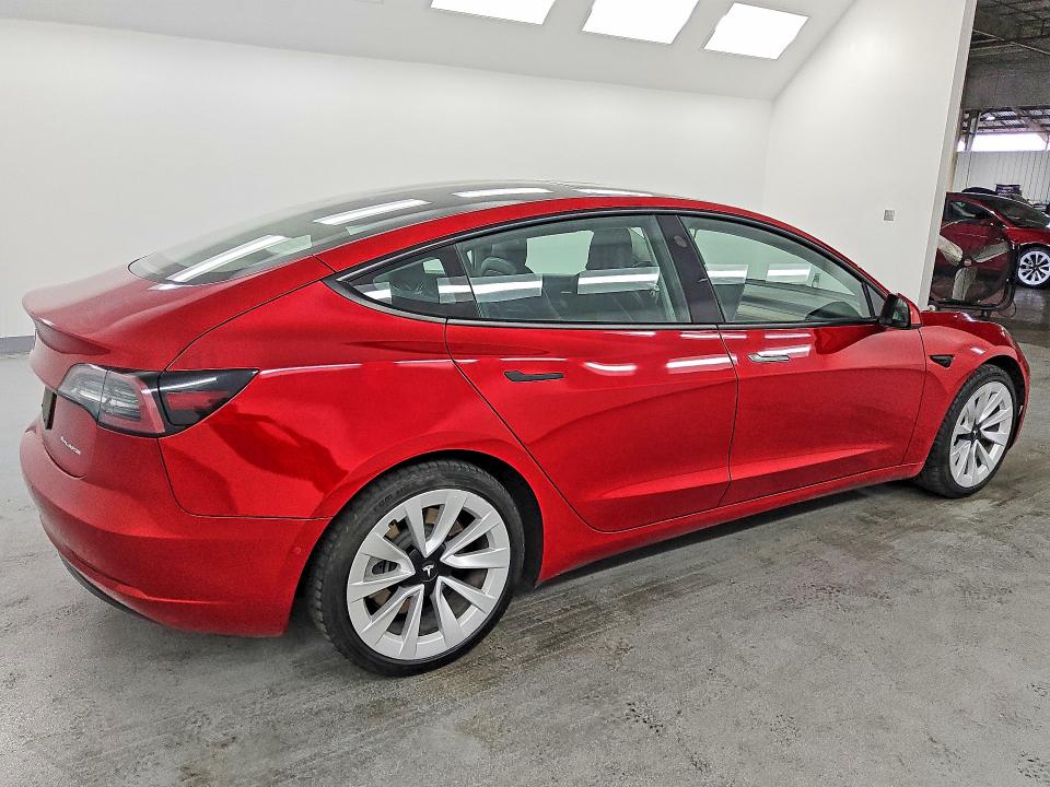 2022 Tesla Model 3 მანქანა იყიდება აუქციონზე, vin: 5YJ3E1EB4NF285910, აუქციონის ნომერი: 58631306
