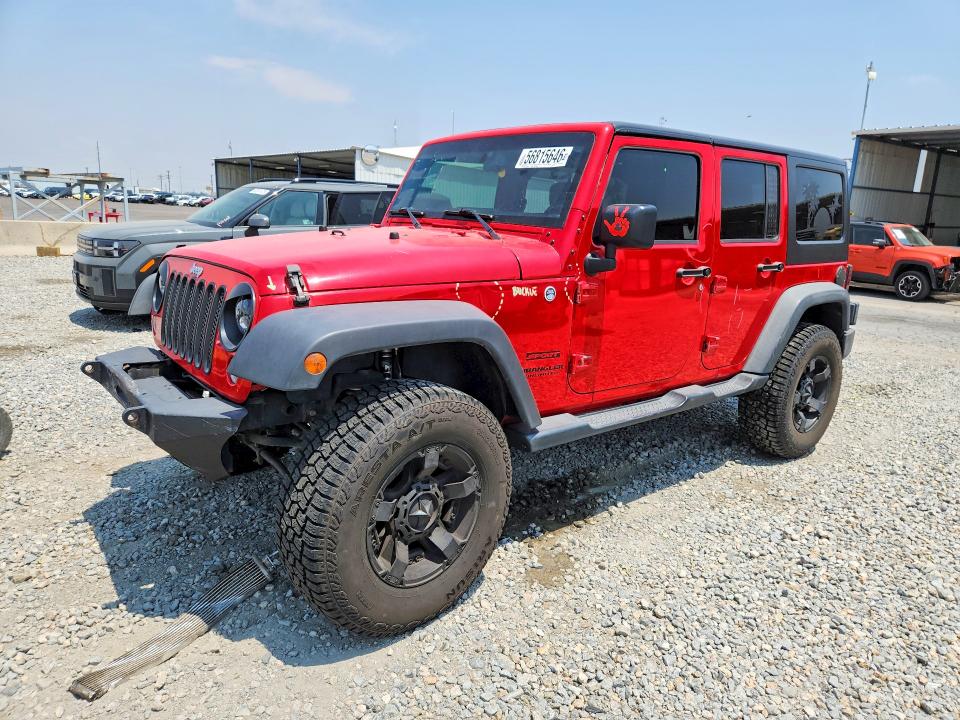 Продаж на аукціоні авто 2015 Jeep Wrangler Unlimited, vin: 1C4BJWDG5FL506690, номер лоту: 56815646