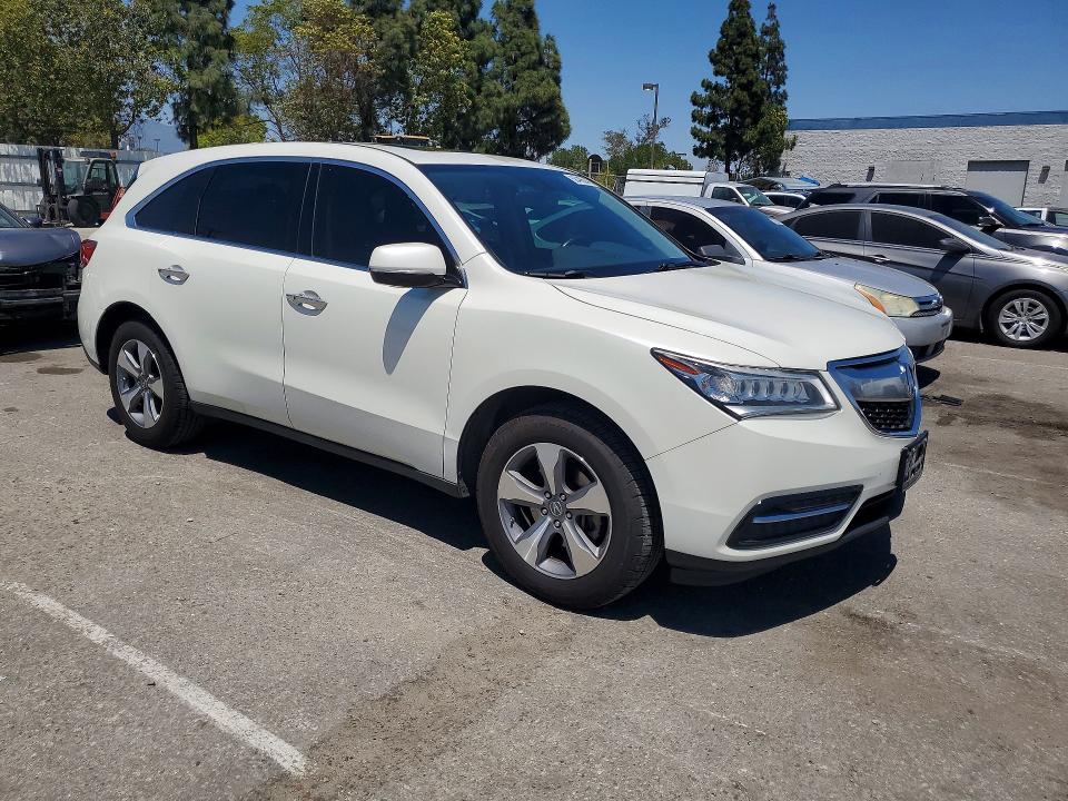 Aukcja sprzedaży 2015 Acura Mdx, vin: 5FRYD3H27FB005235, numer aukcji: 58486846