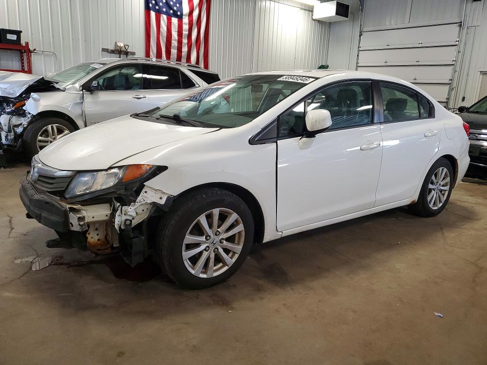 Продажа на аукционе авто 2012 Honda Civic, vin: 19XFB2F91CE053307, номер лота: 58949346