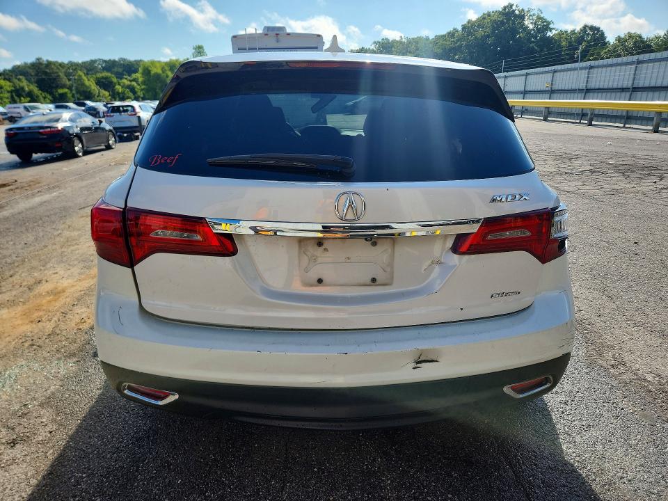 Aukcja sprzedaży 2014 Acura Mdx, vin: 5FRYD4H21EB006904, numer aukcji: 58409186