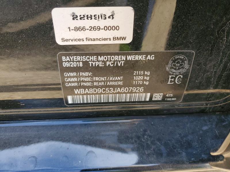 Продаж на аукціоні авто 2018 Bmw 330, vin: WBA8D9C53JA607926, номер лоту: 57521256