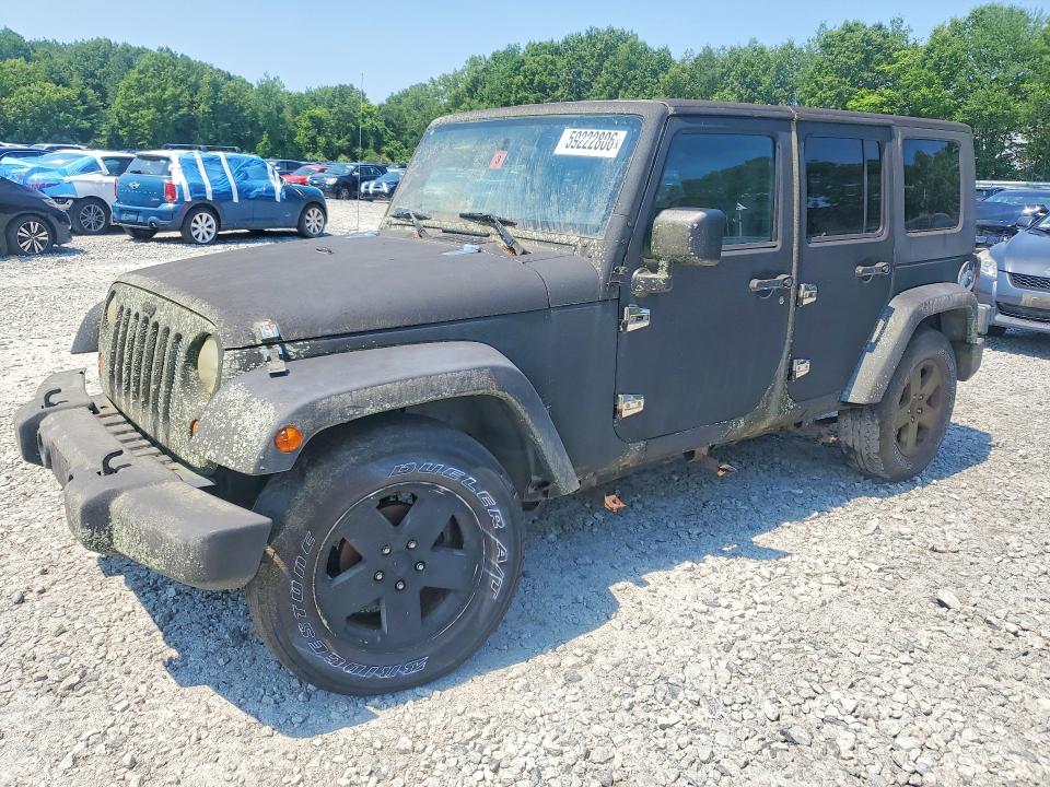 2007 Jeep Wrangler მანქანა იყიდება აუქციონზე, vin: 1J4GB39117L207988, აუქციონის ნომერი: 59222806