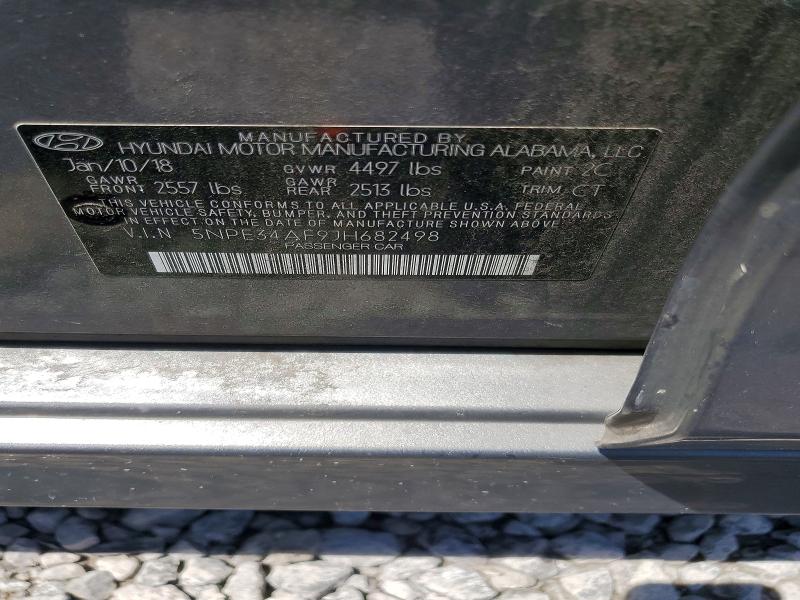 55440056 :رقم المزاد ، 5NPE34AF9JH682498 vin ، 2018 Hyundai Sonata مزاد بيع