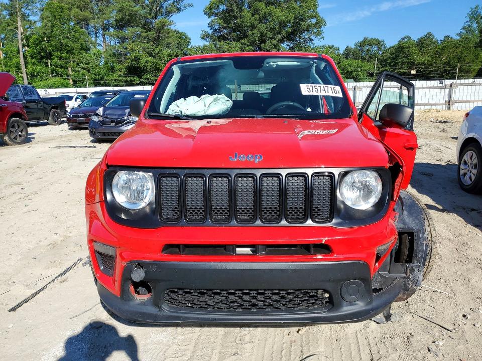 57574716 :رقم المزاد ، ZACNJBAB2LPL99701 vin ، 2020 Jeep Renegade مزاد بيع