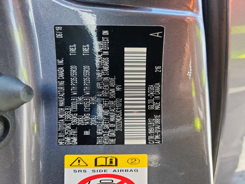 Продажа на аукционе авто 2018 Lexus Rx 350, vin: 2T2ZZMCA5JC110702, номер лота: 58750406
