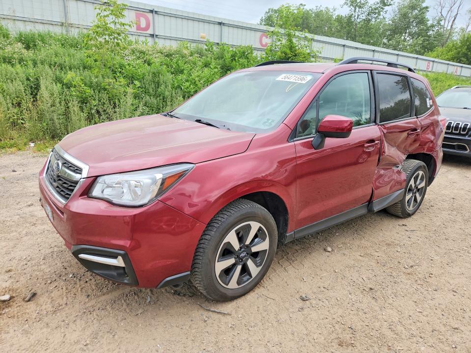Продаж на аукціоні авто 2018 Subaru Forester, vin: JF2SJAGC5JH518525, номер лоту: 56471596