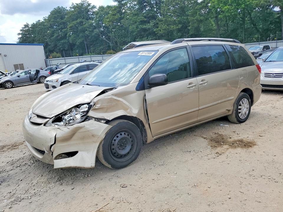 2008 Toyota Sienna მანქანა იყიდება აუქციონზე, vin: 5TDZK23C38S221992, აუქციონის ნომერი: 59112586