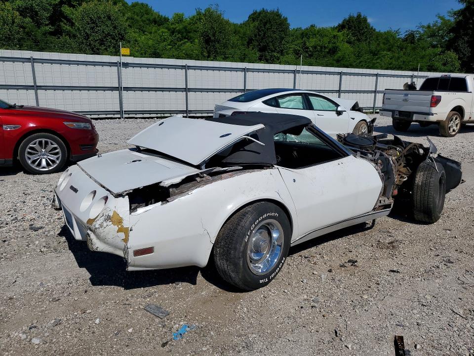 56867476 :رقم المزاد ، 1Z67J5S431855 vin ، 1975 Chevrolet Corvette مزاد بيع