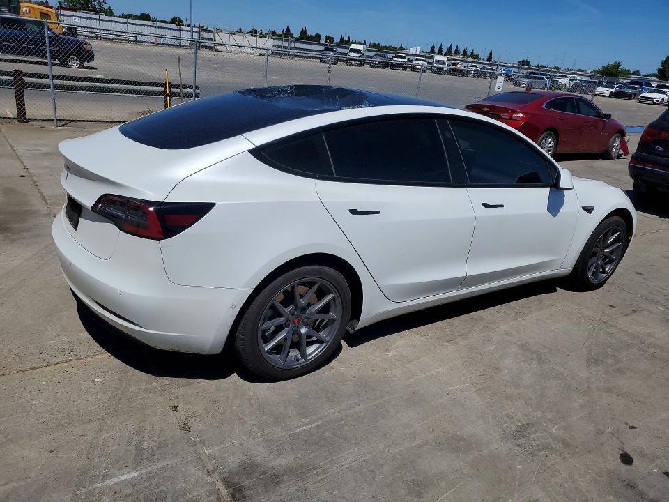 Продажа на аукционе авто 2022 Tesla Model 3, vin: 5YJ3E1EA3NF112256, номер лота: 57185426