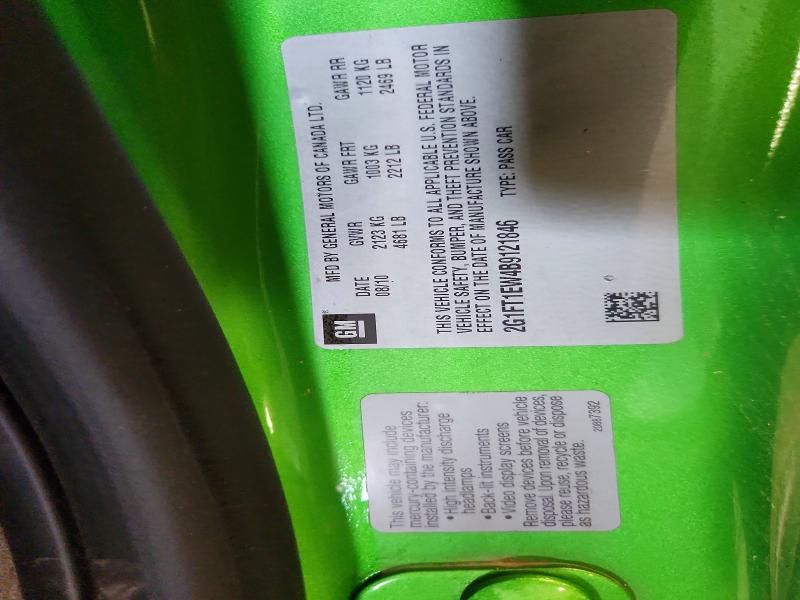 Продажа на аукционе авто 2011 Chevrolet Camaro, vin: 2G1FT1EW4B9121846, номер лота: 58478806
