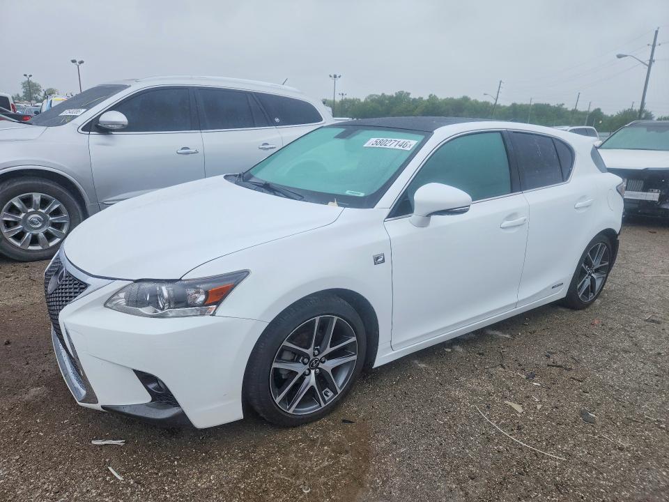 2016 Lexus Ct მანქანა იყიდება აუქციონზე, vin: JTHKD5BH9G2264263, აუქციონის ნომერი: 58027146