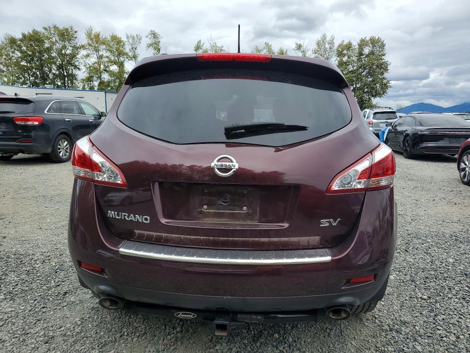 2014 Nissan Murano მანქანა იყიდება აუქციონზე, vin: JN8AZ1MU8EW421700, აუქციონის ნომერი: 58768726