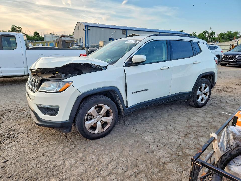 2021 Jeep Compass მანქანა იყიდება აუქციონზე, vin: 3C4NJDBB3MT593094, აუქციონის ნომერი: 56847186