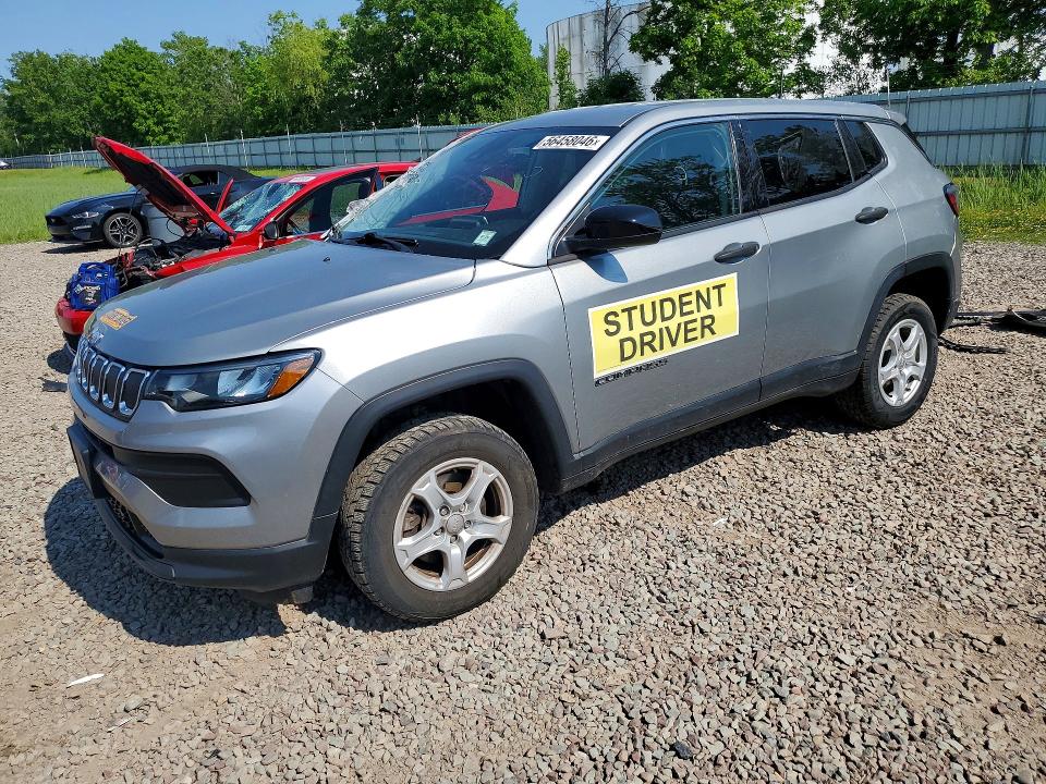 Aukcja sprzedaży 2022 Jeep Compass, vin: 3C4NJDAB3NT172351, numer aukcji: 56458046