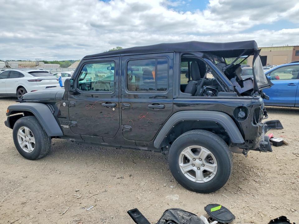 57968736 :رقم المزاد ، 1C4HJXDG3MW816199 vin ، 2021 Jeep Wrangler Unlimited مزاد بيع