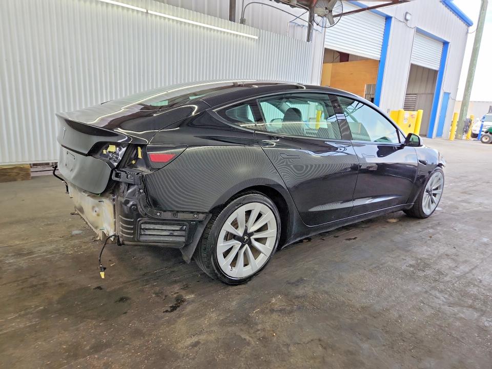 2022 Tesla Model 3 მანქანა იყიდება აუქციონზე, vin: 5YJ3E1EA9NF371219, აუქციონის ნომერი: 56944036