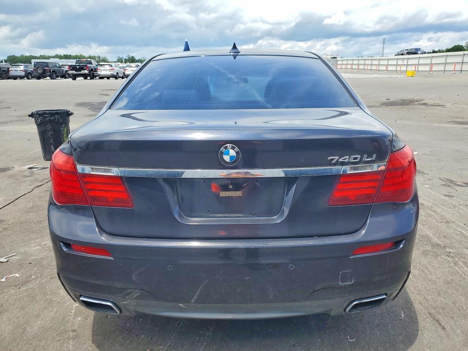 2014 Bmw 740 მანქანა იყიდება აუქციონზე, vin: WBAYE4C57ED137940, აუქციონის ნომერი: 55106196