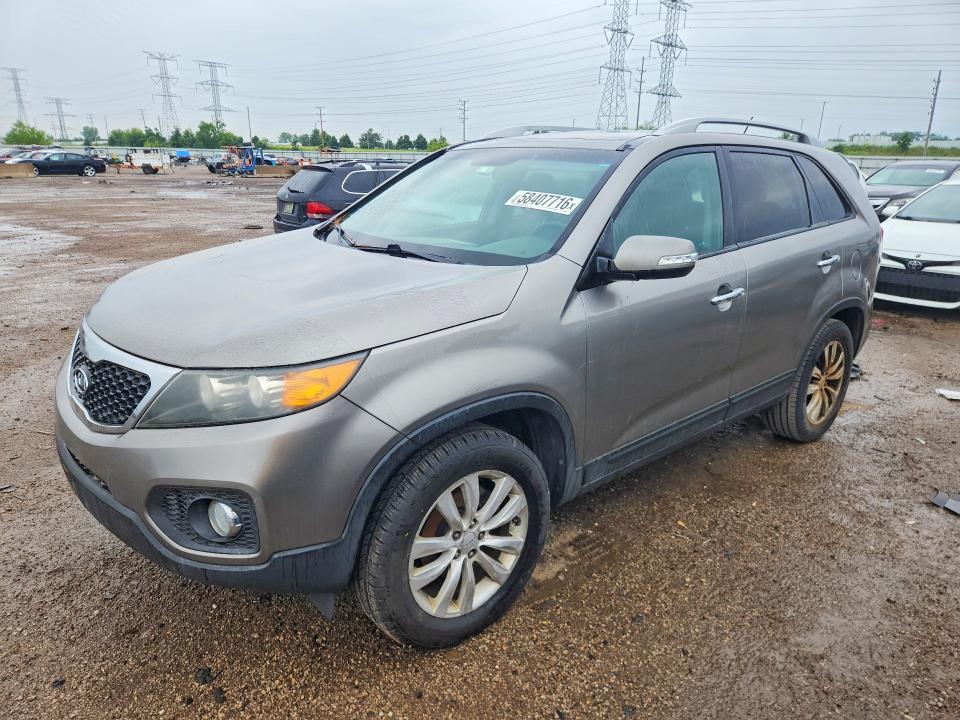 2011 Kia Sorento მანქანა იყიდება აუქციონზე, vin: 5XYKU4A28BG063008, აუქციონის ნომერი: 58407716