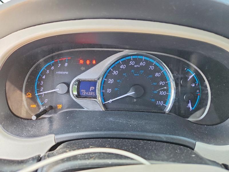 57167066 :رقم المزاد ، 5TDDK3DC0DS050398 vin ، 2013 Toyota Sienna مزاد بيع