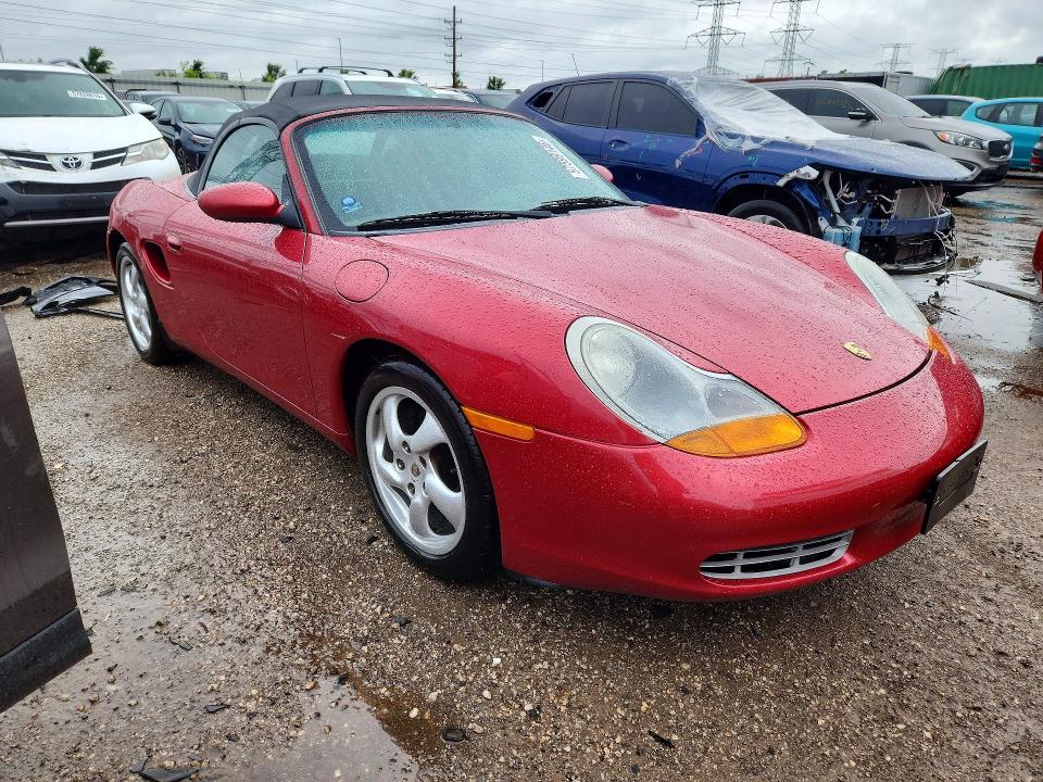2001 Porsche Boxster მანქანა იყიდება აუქციონზე, vin: WP0CA29871U621728, აუქციონის ნომერი: 57599146