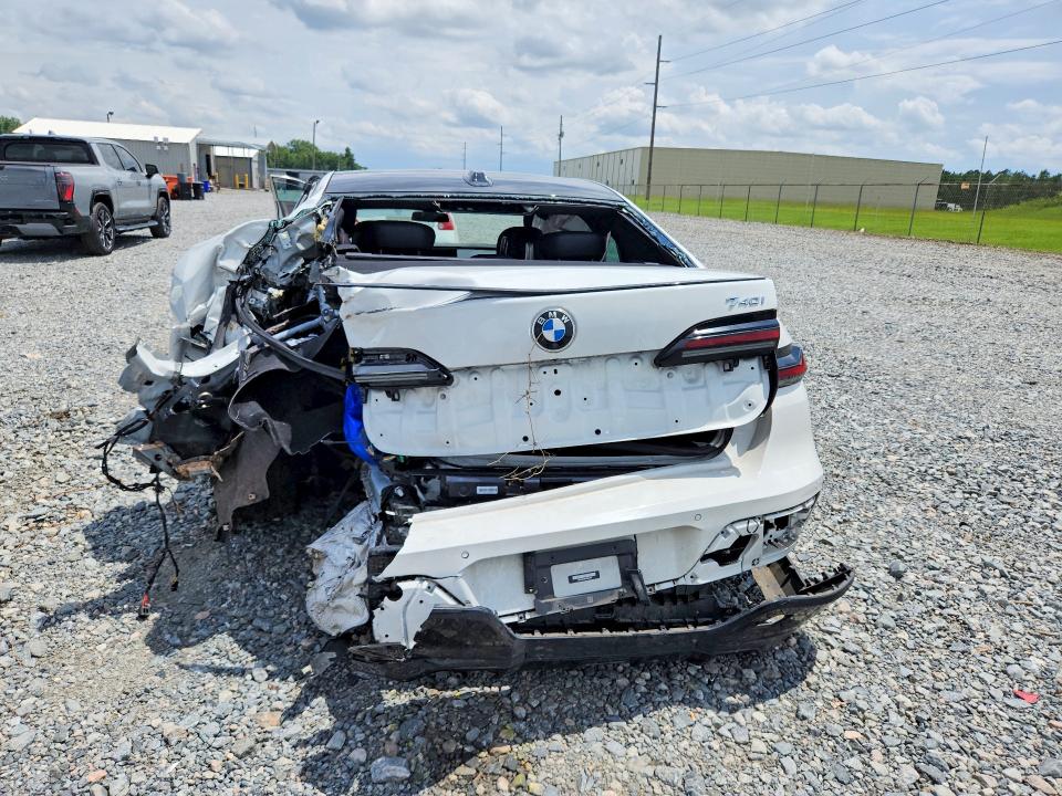 2023 Bmw 740 მანქანა იყიდება აუქციონზე, vin: WBA23EH00PCM83190, აუქციონის ნომერი: 57411846