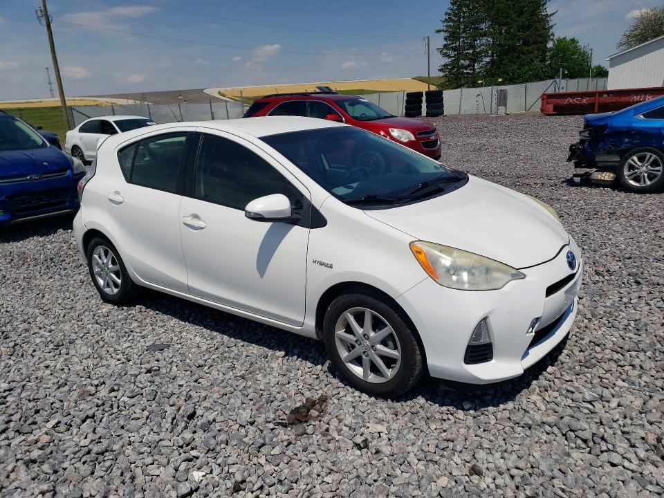 56129546 :رقم المزاد ، JTDKDTB30C1520414 vin ، 2012 Toyota Prius C مزاد بيع
