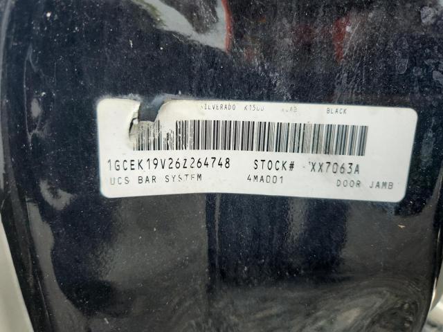 Aukcja sprzedaży 2006 Chevrolet Silverado, vin: 1GCEK19V26Z264748, numer aukcji: 57608346