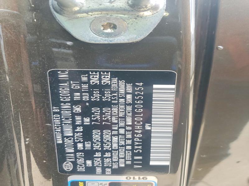 Aukcja sprzedaży 2020 Kia Telluride, vin: 5XYP64HC0LG065254, numer aukcji: 56069666