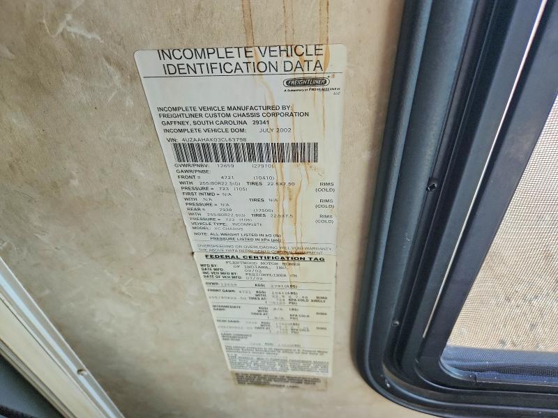 Продажа на аукционе авто 2003 Freightliner Xc Chassis, vin: 4UZAAHAK03CL63798, номер лота: 56770646