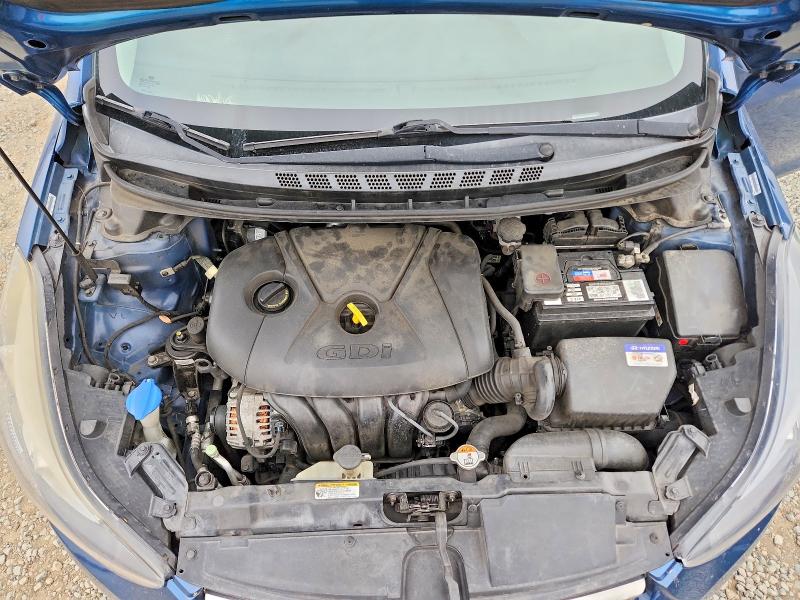 2014 Hyundai Elantra მანქანა იყიდება აუქციონზე, vin: KMHDH4AH1EU075307, აუქციონის ნომერი: 55797436
