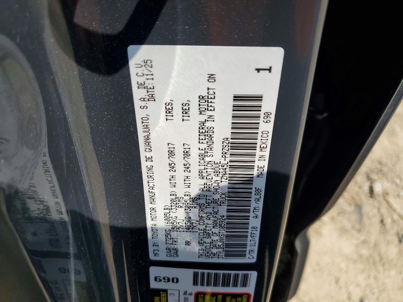 Продажа на аукционе авто 2025 Toyota Tacoma, vin: 3TYLB5JNXST105924, номер лота: 59067016