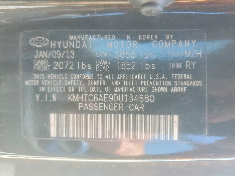 Aukcja sprzedaży 2013 Hyundai Veloster, vin: KMHTC6AE9DU134680, numer aukcji: 59189816
